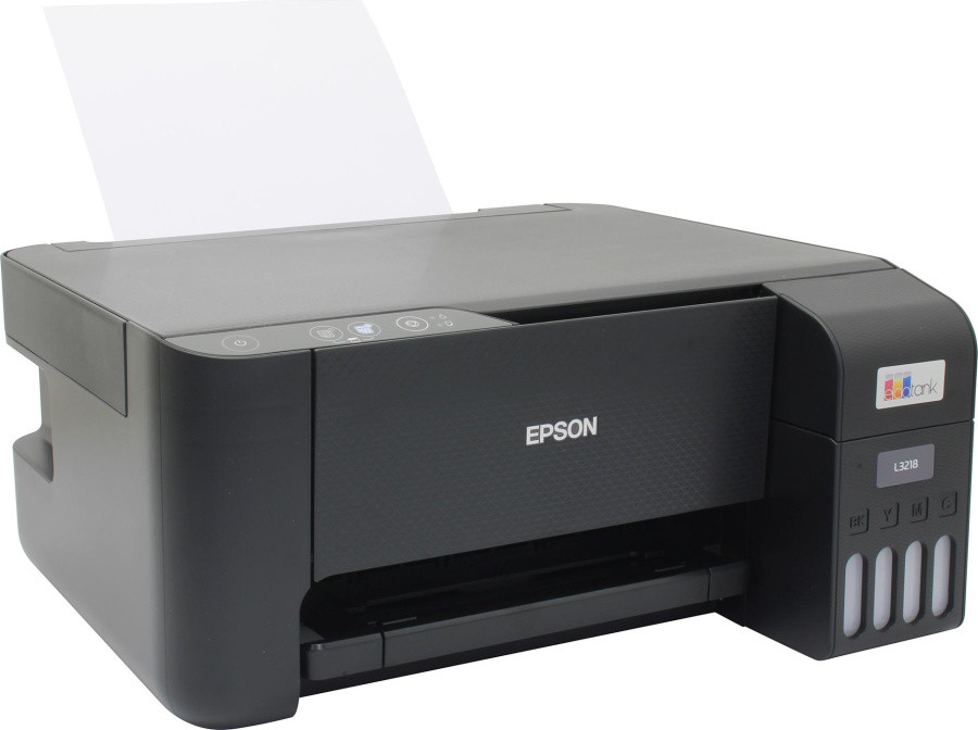 МФУ Epson EcoTank L3218 (A4 струйное МФУ 33стр/мин 5760x1440dpi 4 краски USB2.0) (C11CJ68512) - фото 1 - id-p222074229