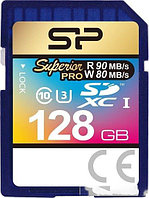 Карта памяти Silicon Power SP128GBSDXCU3V10 SDXC Memory Card 128Gb UHS-I U3 Class10