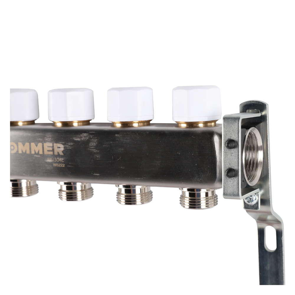 Коллектор Rommer с расходомерами, 6 выходов - фото 6 - id-p222734005