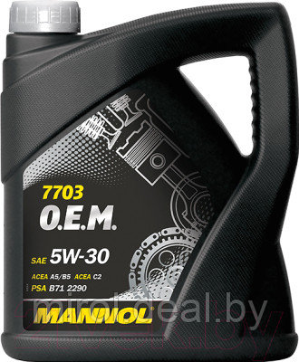 Моторное масло Mannol OEM 5W30 / MN7703-4 - фото 1 - id-p222734340