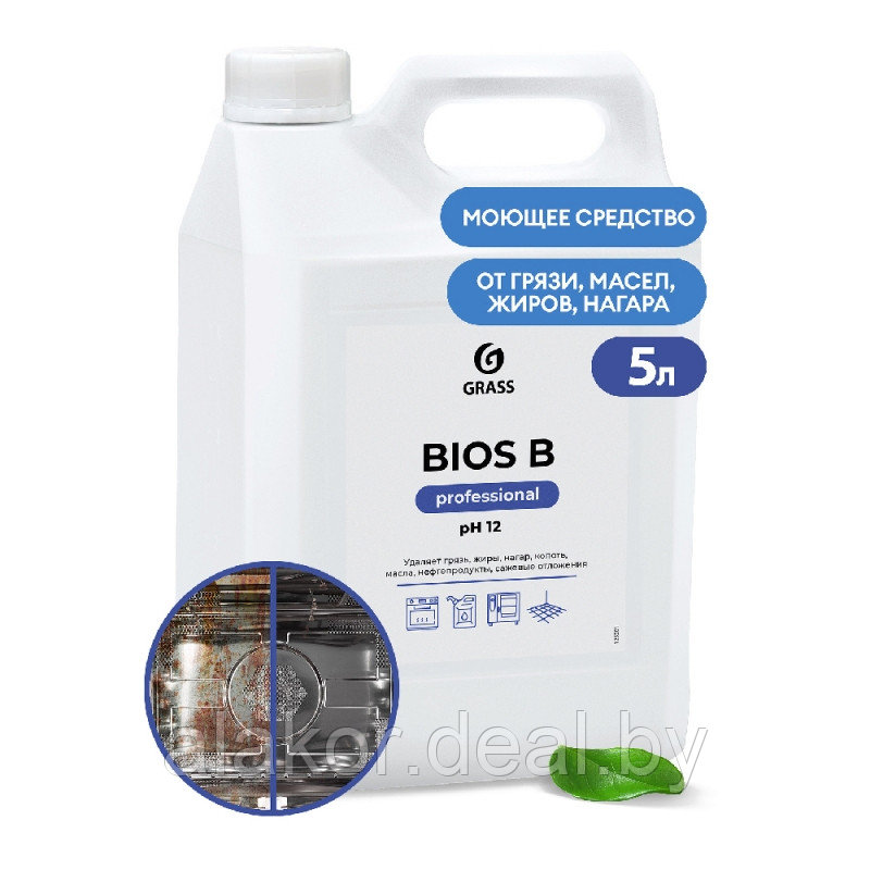 Средство чистящее для очистки и обезжиривания Bios В, 12, pH, 5.5рН