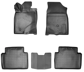 Коврики 3D Норпласт для салона Honda Civic X хэтчбек, седан 2015-2024. Артикул NPA11-C30-135