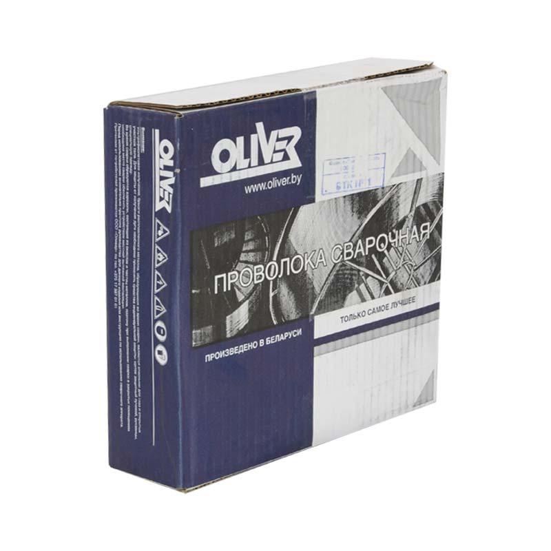 Проволока OLIVER 1,0 мм ER70S-6-О, омедненная, диаметр кассеты 200 мм (5 кг) - фото 2 - id-p222739790