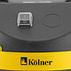 Пылесос профессиональный Kolner KVC 1300 (1300Вт, 15л, 170мБар), фото 3