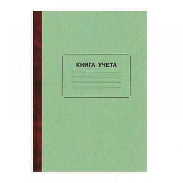 Книга учета Attache, A4, 96л, линейка, сшивка