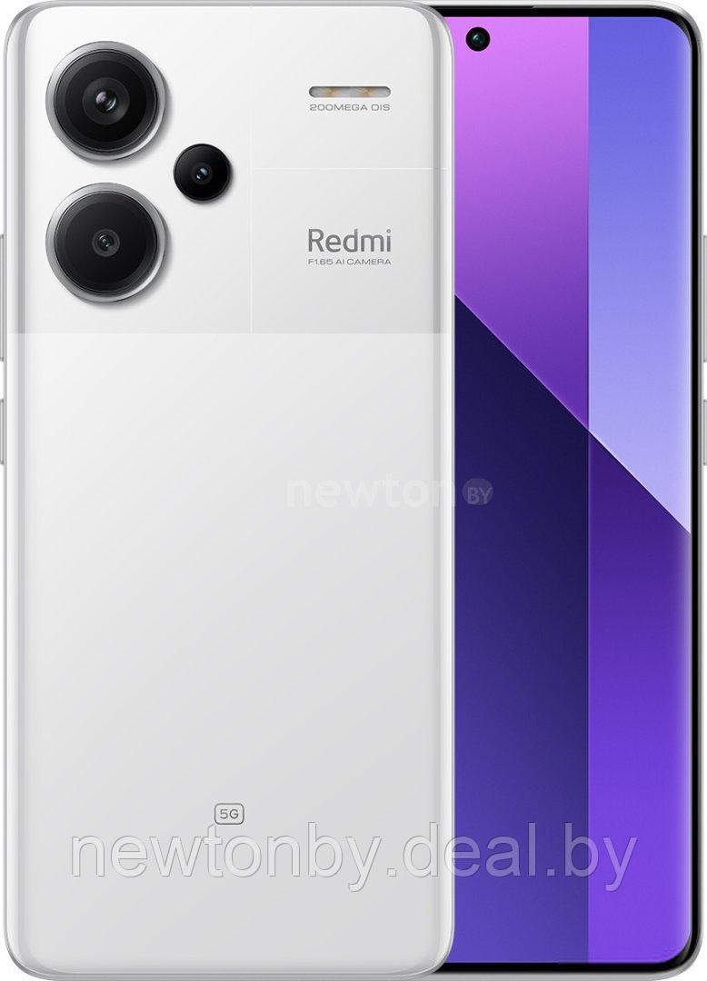 Смартфон Xiaomi Redmi Note 13 Pro+ 5G 8GB/256GB с NFC международная версия (лунный белый) - фото 1 - id-p222743156