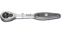 Трещотка с объемной пластиковой ручкой-32 зуба 3/8 (193 мм) Force 80236