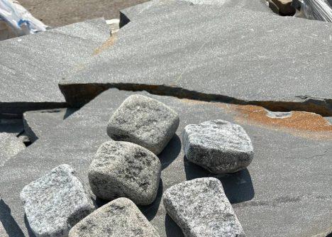 Камни для бани Габбро-диабаз колотый 20кг (крупный) - фото 3 - id-p222747401
