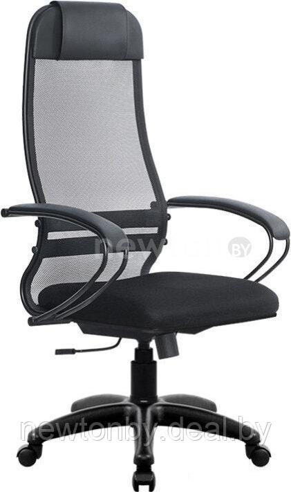 Кресло Metta SU-1-BP Комплект 11, Pl тр/сечен (пластиковые ролики, черный) - фото 1 - id-p222745374