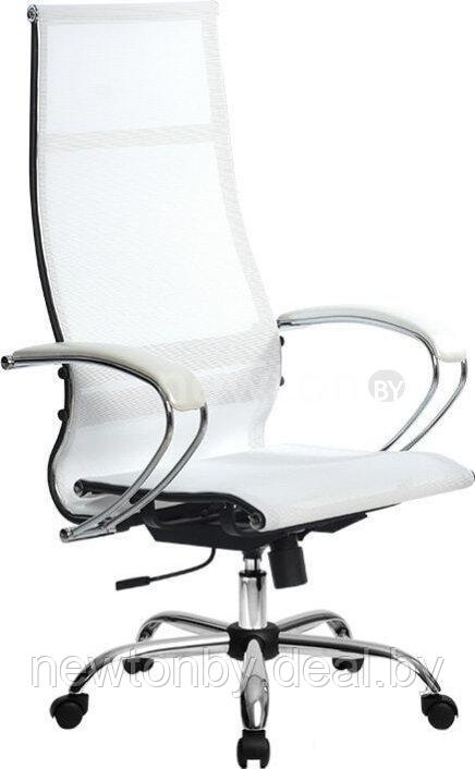 Кресло Metta SK-1-BK Комплект 7, Ch ов/сеч (пластиковые ролики, белый) - фото 1 - id-p222745396