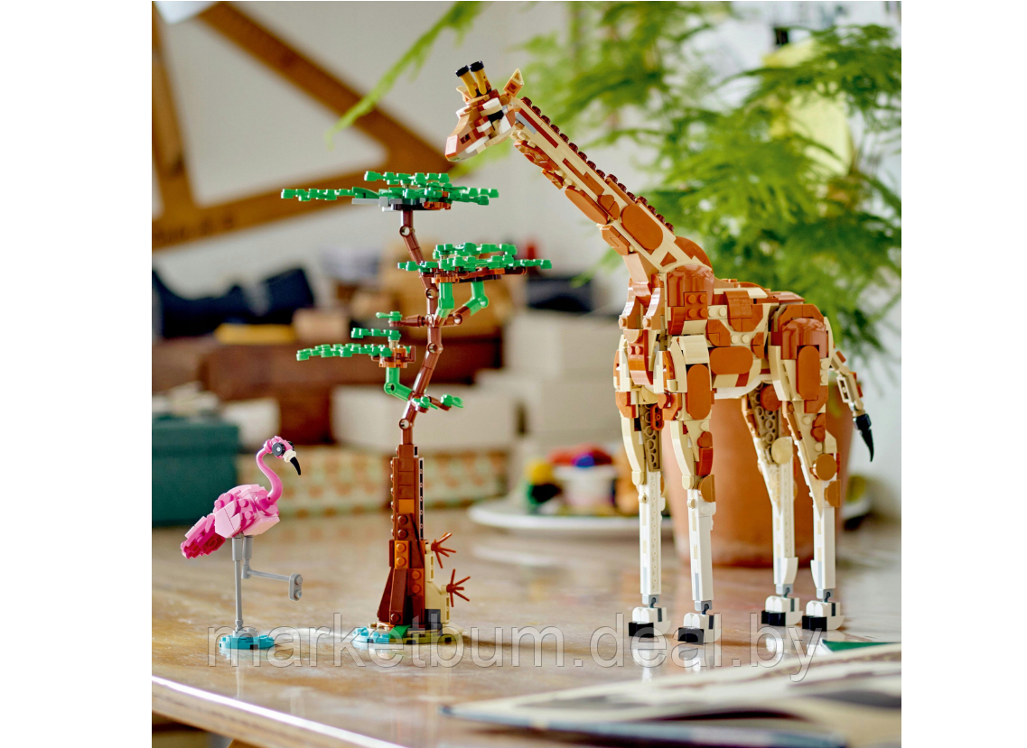 Конструктор LEGO Creator 31150 Дикие животные сафари 3 в 1 - фото 6 - id-p222747819