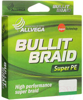 Леска плетеная Allvega Bullit Braid 0.14мм 270м / BB270GR14