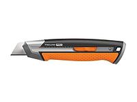 Нож с выдвижным, сменным лезвием 25mm CarbonMax FISKARS 1027228