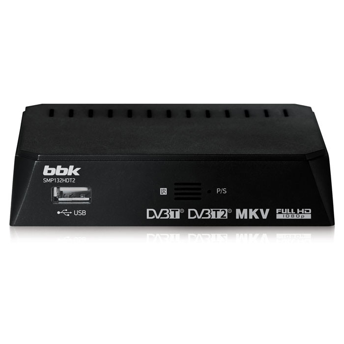 Цифровая ТВ приставка BBK SMP132HDT2 (DVB-T/DVB-T2) с функцией HD-плеера - фото 2 - id-p32115286