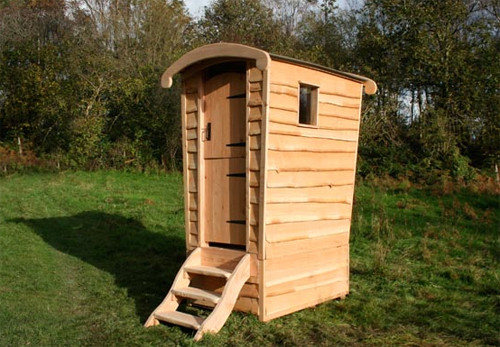 Туалет деревянный для дачи - фото 1 - id-p32115321