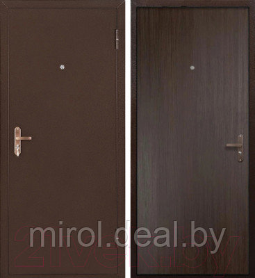 Входная дверь Промет Спец Pro BMD венге/антик медь - фото 1 - id-p222750144