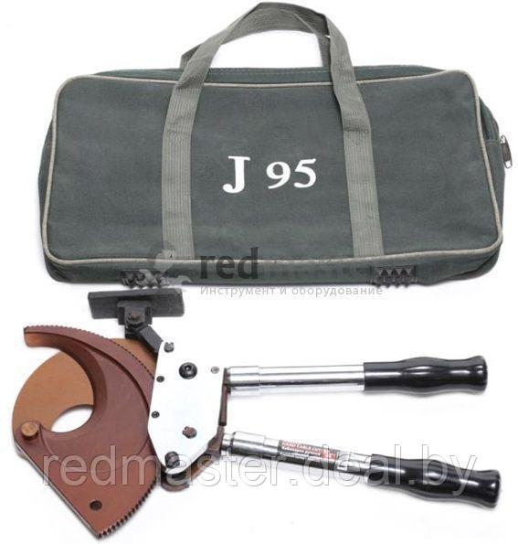 Кабелерез ручной с телескопическими ручками(медь/аллюминий/армированный кабель3х185мм2)в сумке Forsage F-D95J