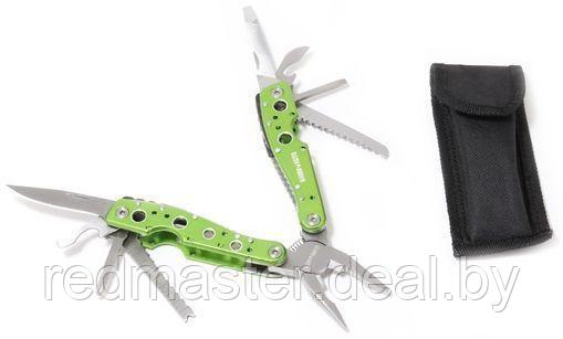 Пассатижи многофункциональные складные "Multi Tool" 11в1 (нож, открывашка, пила, надфиль, отвертки SL/РН, - фото 1 - id-p127244010