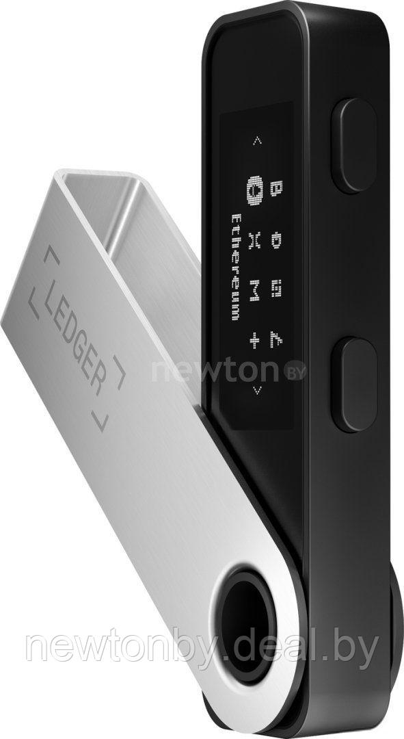 Аппаратный криптокошелек Ledger Nano S Plus (черный) - фото 1 - id-p222752762