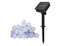 Светильник садовый на солнечной батарее SLR-G05-30W (гирлянда, шарики, хол. бел.) ФАZА 5033351