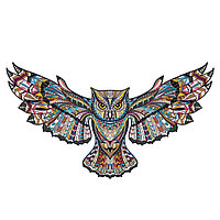Алмазная живопись 40*50см Разноцветная сова