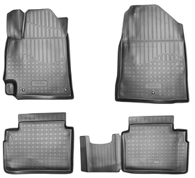 Коврики салонные для Hyundai Elantra VI (2016+) (AD) 3D компл