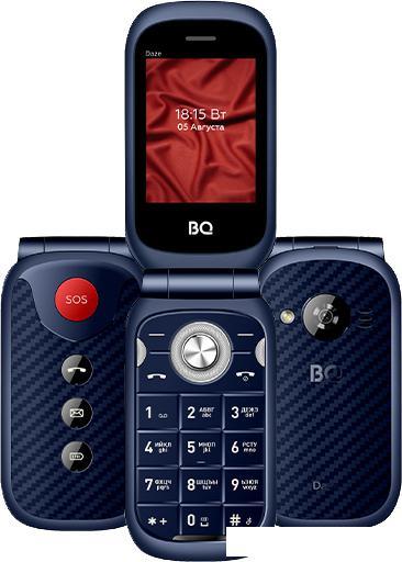 Кнопочный телефон BQ-Mobile BQ-2451 Daze (синий)