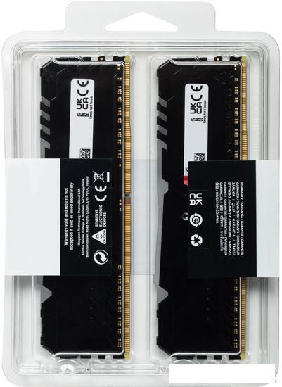 Оперативная память Kingston FURY Beast RGB 2x8ГБ DDR4 2666 МГц KF426C16BB2AK2/16 - фото 8 - id-p222600546