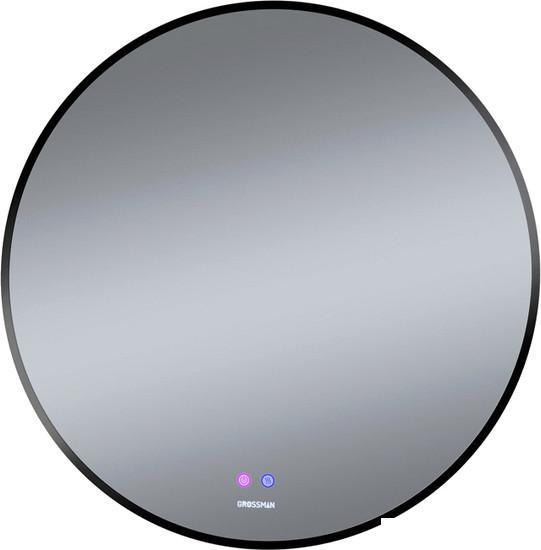 Grossman Зеркало Cosmo-норма Black LED 1980802 (с сенсорным выключателем и подогревом) - фото 1 - id-p220674231
