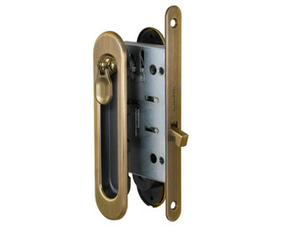 Набор для раздвижных дверей SH011-BK SN-3 Матовая бронза - фото 1 - id-p222771371