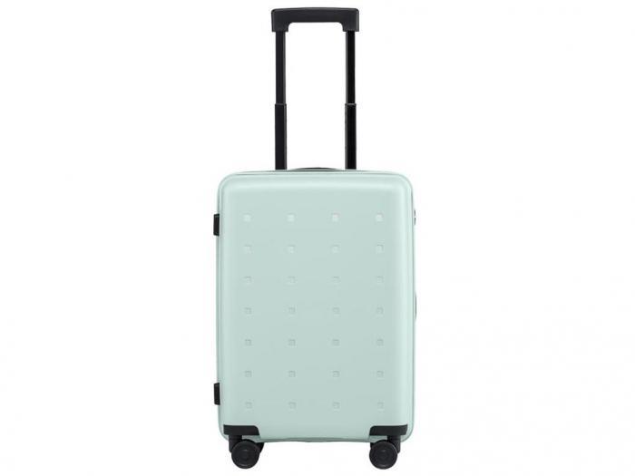 Дорожный чемодан для путешествий на колесиках с ручкой Xiaomi 20 Youth Version зеленый женский на колесах - фото 1 - id-p222444487