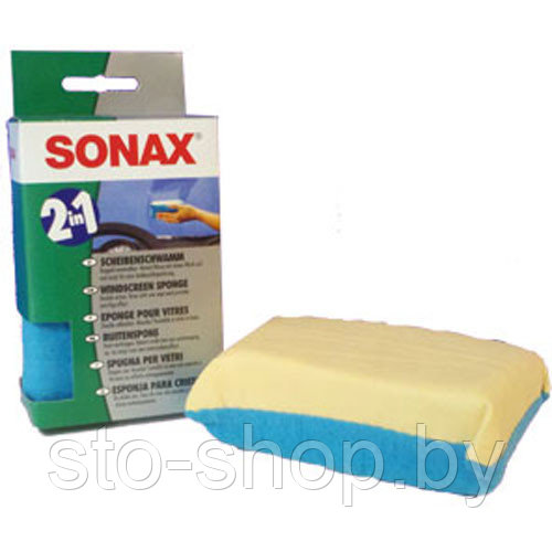 Sonax 417 100 Губка комбинированная для ветрового стекла - фото 2 - id-p32125208