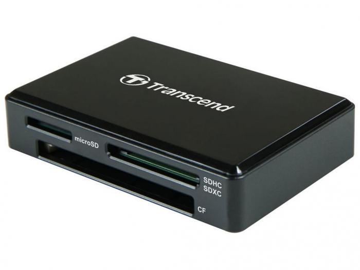 Карт-ридер Transcend RDC8K2 USB 3.1 Type-C Black TS-RDC8K2 - фото 1 - id-p222585606