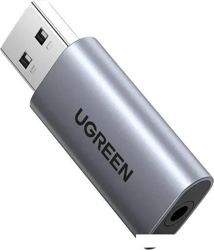 Адаптер Ugreen CM383 80864 3.5 мм - USB Type-A - фото 1 - id-p222055429