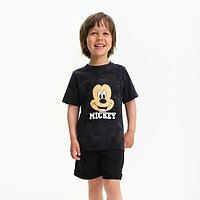 Футболка "Mickey", Микки Маус, «Тай-дай», рост 122-128