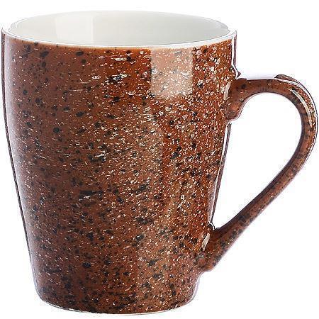Фарфоровая чашка для чая кофе MP21 кофейная чайная кружка керамическая коричневая - фото 1 - id-p222675991