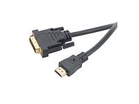 Аксессуар Akasa DVI-D - HDMI 2m AK-CBHD06-20BK