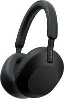 Наушники Sony WH-1000XM5, Bluetooth/3.5 мм, мониторные, черный [wh1000xm5/b]