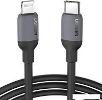 Кабель Ugreen US387 20304 USB Type-C - Lightning (1 м, черный)