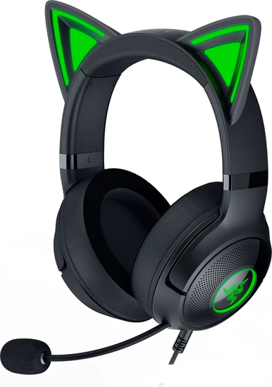 Наушники Razer Kraken Kitty V2 (черный) - фото 1 - id-p221591588