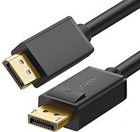 Кабель Ugreen DP102 10244 DisplayPort 1.2 - DisplayPort 1.2 (1 м, черный)