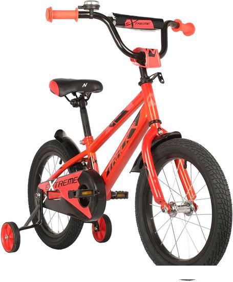 Детский велосипед Novatrack Extreme 16 2021 163EXTREME.RD21 (красный) - фото 2 - id-p221591589