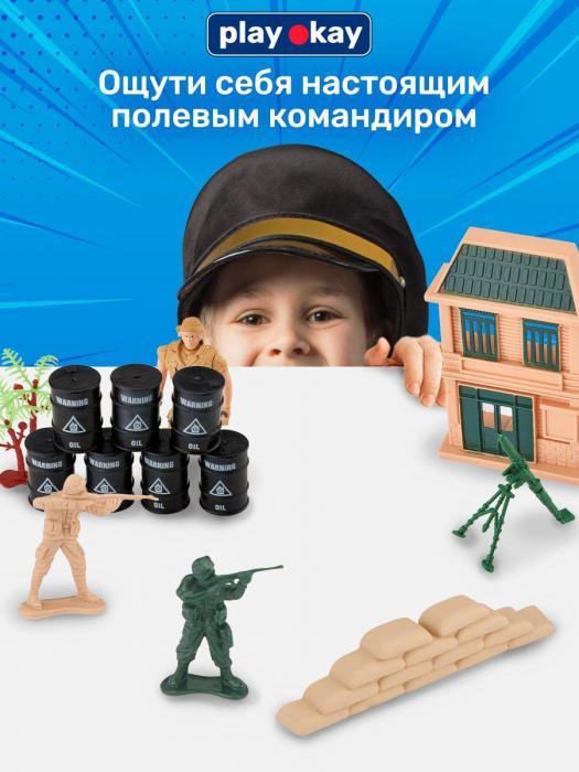 Детский набор военные солдатики игровые фигурки армия 200шт игрушки для мальчиков - фото 4 - id-p222629270