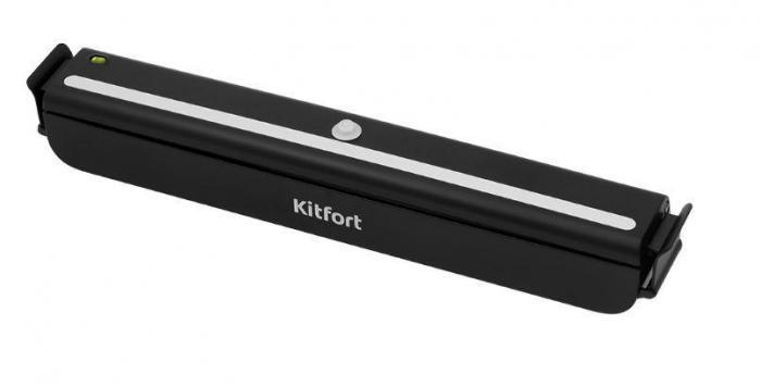 Вакуумный упаковщик для продуктов KITFORT KT-1505-1 черный ваккууматор - фото 1 - id-p222679008
