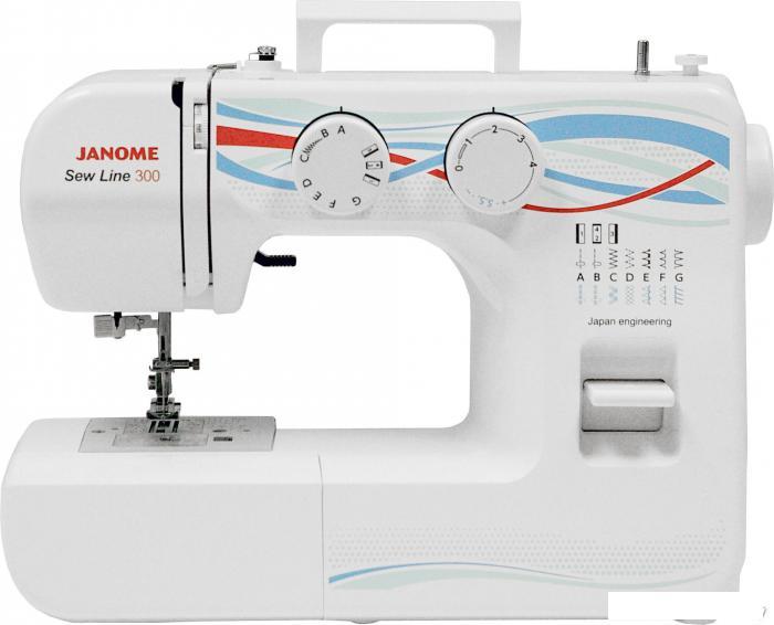 Швейная машина Janome Sew Line 300 - фото 1 - id-p222629296