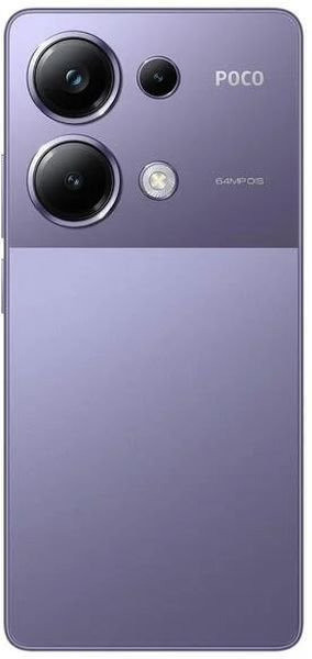 Смартфон POCO M6 Pro 12GB/512GB с NFC международная версия фиолетовый - фото 3 - id-p222777224