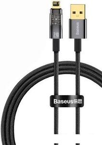 Кабель Baseus Explorer USB Type-A - Lightning (1 м, черный)