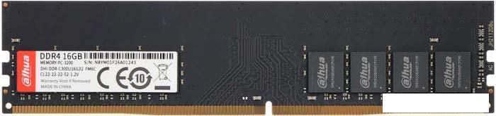 Оперативная память Dahua 16ГБ DDR4 3200 МГц DHI-DDR-C300U16G32 - фото 1 - id-p222055742