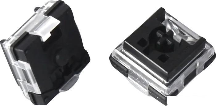 Набор переключателей Keychron Low Profile Optical MX Switch Black (90 шт.) - фото 1 - id-p222055761