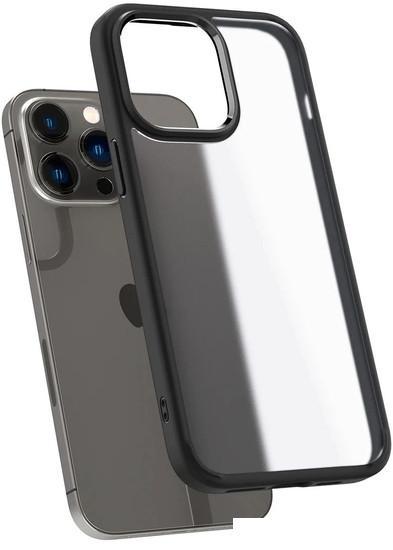 Чехол для телефона Spigen Ultra Hybrid для iPhone 14 Pro ACS04968 (черный) - фото 6 - id-p222600507